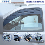 Front Window Louvre Vent for Chevy Silverado 2009 Car Interior Accessory HEBE