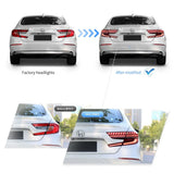 Honda Accord Full LED Tail Lights Dynamic 18-22 Car Interior Accessory Vland
