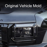 For Jetour Traveller T2 Car Headlight Cover Protector Scratch and impact Resistant Front Headlamp Protection Accessories Lamp