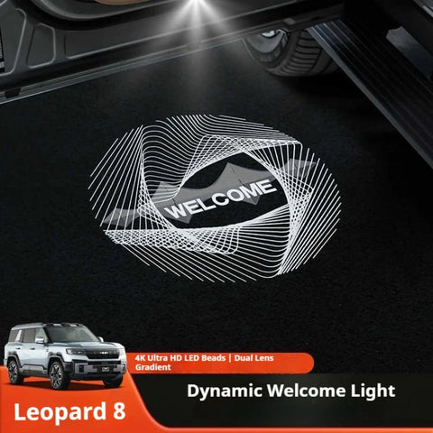 Door Welcome Light Projection Logo for BYD Leopard 8 LED Ambient Light OEM