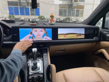 24.6" Dual Screen Android 13 Head Unit for Porsche Panamera Android Head Unit Aotsr