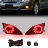 Angel Eyes Fog Lamp DRL for Toyota Corolla Altis 2008-2010 LED Ambient Light MAGIC COLORM