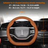 Lincoln Ultra-Thin Leather Steering Cover