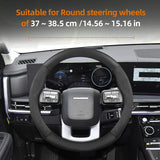 Suede Carbon Fiber Steering Wheel for Hyundai
