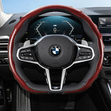 BMW Snap-On Carbon Fiber Sports Steering Wheel Cover