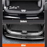For GWM HAVAL H7 2025-2026 Car Rear Trunk Guard Plate Protective Stainless Steel Panel Threshold Strip Decorative Accessories