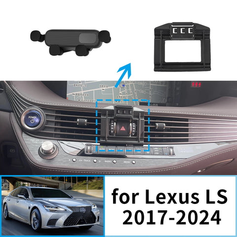 Smart Wireless Charging Phone Holder for Lexus LS 2017–2024 Car Phone Holder CATUSIKI