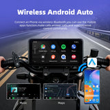 Motorcycle GPS with CarPlay TPMS for Universal Moto Android Head Unit EKIY