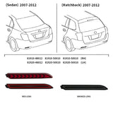 Rear Bumper LED Lights for Toyota Corolla 2007-2018 Car Interior Accessory MAGIC COLORM