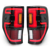Tail Lights LED Smoked for Ford Ranger 2012-2022