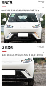 For BYD Seagull Atto 1 Dolphin Mini Surf 2024 Daytime Running Light Streamer Turn Signal Lamp Front Fog Light Car LED Lightin