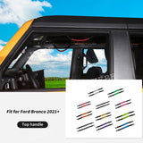 Durable PVC Roof Handle for Ford Bronco 2021-2026 Car Interior Accessory HEBE