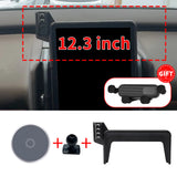 Wireless Magnetic Fast Charging Phone Mount for Volvo EX30