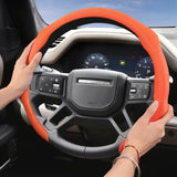 Premium Suede Wheel Cover for Land Rover SUV Car Interior Accessory Hocasen