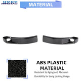 ABS Chrome Fog Light Cover for Ford Bronco Sport 2021-2025 Car Interior Accessory HEBE