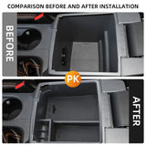For Ford Ranger 2012-2022 Center Console Armrest Storage Box Tray Case Holder Car Interior Accessories OEM
