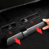 2Pcs for VW Touran Tiguan Car Air Vent Covers Air Conditioner Duct Outlet Exhaust Dustproof Seat Floor Mounting Auto Accessor