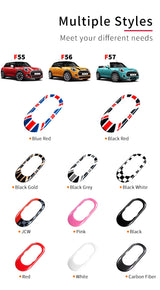 Center Console Knob Trim for Mini Cooper F55 F56 Car Interior Accessory GMUNI