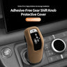 Original Leather Center Gear Shift Knob Cover For Land Rover Lever Shifter Boot Anti Scratch Car Performance Interior Accessory