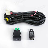 12V Fog Light Wiring Harness Switch Kit with Indicator