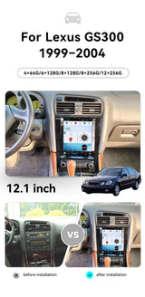 12.1 Inch Android 15 Multimedia Player for Lexus GS300 Android Head Unit Aotsr
