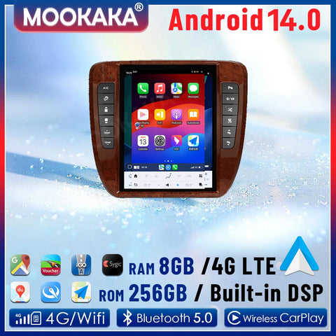 12.1 Inch Android Head Unit Navigation for Chevrolet Tahoe Suburban Android Head Unit Aotsr 4GB 64GB ROM Eight Core