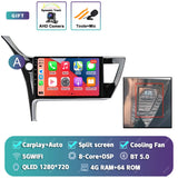 2K QLED Android 15 Head Unit for Toyota Corolla 2012–2016