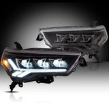 Matrix Projector Headlights for Toyota 4Runner 14-24 LED Headlight Vland Clear United States