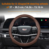 Leather Steering Wheel Cover for Cadillac CTS 2013