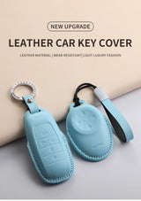PU Car Key Case Cover for Aion S V Y Lx Gm8 Ga6 Sgs7 Gs5 J14 J16 Leather Car Key Accessory Car Accessory OEM