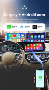 Dual Screen Android Head Unit for Mercedes-Benz S-Class