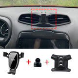 Smart Wireless Charging Phone Holder for Jeep Renegade 2016–2025