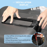Carbon Fiber Armrest Box Cover for Chevy Suburban Car Interior Accessory HEBE