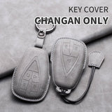 Car Key Case Cover For Changan UNIT UNIK CS35 PLUS CS55 PLUS CS75 PLUS 2019 Oshan X7 X5 For Changan Car Key Leather Car Key C