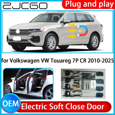 Electric Soft Close Door Kit for Volkswagen Touareg 2010–2025 Car Interior Accessory ZJCGO