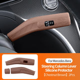 Silicone Steering Column Lever Protector Cover ( Wiper & Turn Signal Stalk) For Mercedes-Benz 2023-2026 Original Color Matching