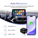 Universal Wireless CarPlay and Android Auto Adapter Dongle CarPlay Adapter LEXXSON