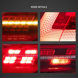 VW Golf MK8 LED Tail Lights with Sequential Signal Tail Light Assembly Vland