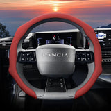 Perforated Leather Wheel Cover for Lancia Ypsilon Models