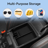 Smabee for Ford Bronco 4Door 2025+ Center Armrest Storage Box Double Layered Car Tray Car Interior Accessory Smabee