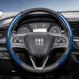 Carbon Fiber Steering Wheel Cover with Quick-Release for Buick Encore GX