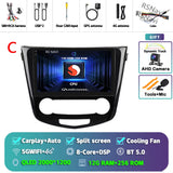 Android 15 Navigation Stereo for Nissan Qashqai J11 2013–2021
