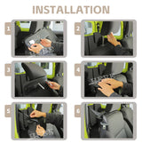 Universal Leather Seat Belt Support for Car Interior Car Interior Accessory HEBE