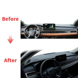 Premium Flannel Dashboard Cover for Mitsubishi Outlander 2022–2025 Dashboard Mat CATUSIKI