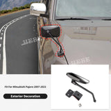 Hood Mount Rearview Mirror for Mitsubishi Pajero SUV Car Interior Accessory HEBE