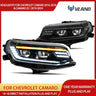 LED Projector Headlights w/Animation for Camaro 2016-2024