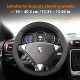 Porsche Suede Carbon Fiber Texture Wheel Cover 992