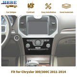 Carbon Fiber Interior Trim Kit for Chrysler 300 Car Interior Accessory HEBE
