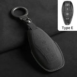 Suede Car Key Case Cover For Hongqi H5 2021 2022 2023 Car Key Shell Accessories For Hongqi H5