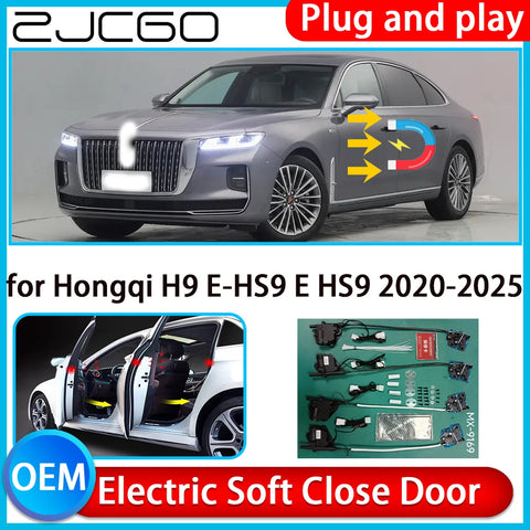 Electric Soft Close Door Kit for Hongqi H9 and E-HS9 2020–2025 Car Interior Accessory ZJCGO Default Title